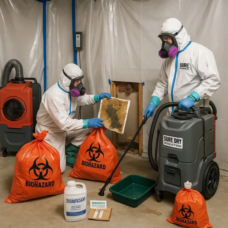Contaminated Water Handling Protocols process in Hartley County, TX